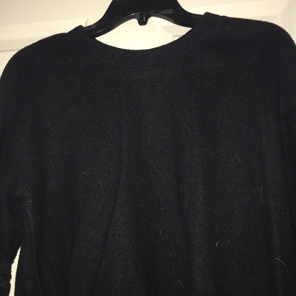 chloe & katie fleece sweatshirt